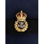 VINTAGE ROYAL NAVY SUBMARINE HAT BAND