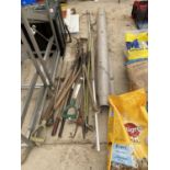 VARIOUS GARDEN TOOLS - PITCHFORKS, FORKS ETC