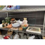 VARIOUS KITCHEN POTS AND ACCESSSORIES