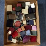 A COLLECTION OF JEWELLERY BOXES