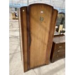 A MAHOGANY SINGLE WARDROBE