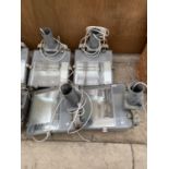 FOUR FITZGERALD INDUSTRIAL SODIUM FLOODLIGHTS - IN WORKING ORDER