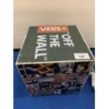 A 'VANS OFF THE WALL' CUBE TABLE LAMP