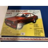 FORD ESCORT MK2 METAL SIGN