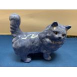 A BESWICK BLUE PERSIAN CAT