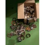 A LARGE QUANTITY OF COSTUME JEWELLERY