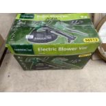 A NEW BOXED GARDENLINE ELECTRIC BLOWER VAC