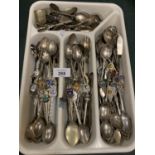 A LARGE QUANTITY OF COLLECTORS SPOONS