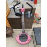 A PINK FITNESS MACHINE