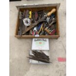 VARIOUS TOOLS - FILES, RASPS, SCREWDRIVERS ETC