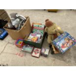 VARIOUS TOYS AND GAMES