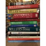 THIRTEEN ANTIQUE REFERENCE BOOKS