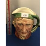 'A BESWICK 'SCROOGE' 372 CHARACTER JUG, 18 CM