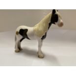 A BESWICK PIEBALD PONY