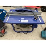 AN EINHELL BT TS 800 ELECTRIC TABLE SAW BENCH IN AS NEW AND WORKING ORDER