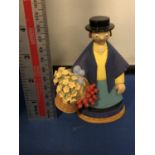 A BOXED CAMBERWICK GREEN MRS COBBIT (FLOWER SELLER) FIGURE (10.5CM)