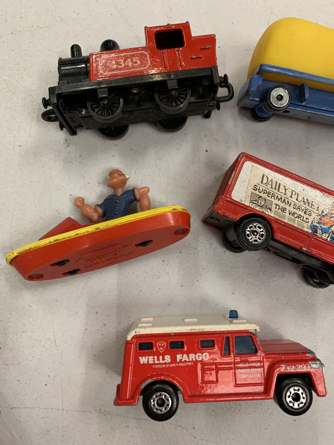 SEVEN VARIOUS TOY CARS AND BOATS - Image 2 of 3