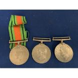 THREE WW2 MEDALS