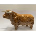 A BESWICK HIGHLAND BULL