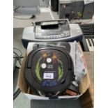 A CD RADIO AND A PANASONIC CD RADIO CASSETTE - IN WORKING ORDER