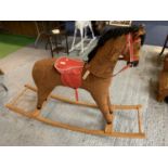 1950'S ROCKING HORSE, NO TAIL