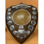 A SHEILD 'NORTH STAFFS R C C' CANARY CLUB TROPHY