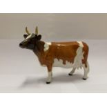 A BESWICK AYRSHIRE COW ICKHAM BESSIE