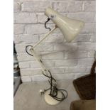 A VINTAGE STYLE ANGLE POISE LAMP