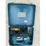 A MAKITA 4302C 110 VOLT JIGSAW IN CASE - IN WORKING ORDER