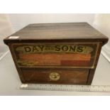 A VINTAGE DAY AND SONS ORIGINAL UNIVERAL MEDICENE CHEST