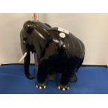 WOODEN CARVED ELEPHANT