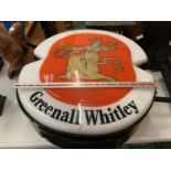 A LARGE GREENALL WHITLEY ILLUMINATED PUB SIGN