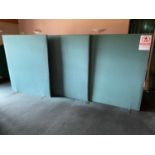 FOUR PORTABLE ROOM DIVIDERS/ SCREENS ** BUYER TO COLLECT FROM WEST CHESHIRE WA7 3ED **