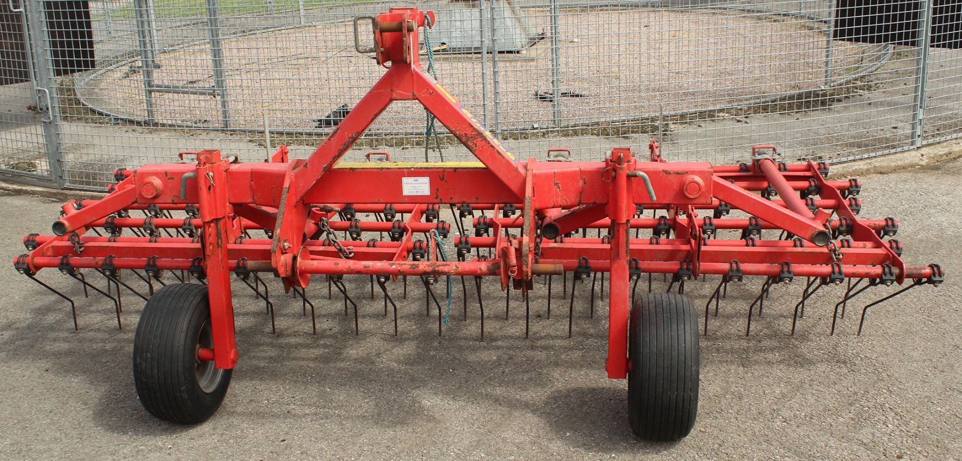 AN 11 FEET EINBOCK AERROSTAR FZHE 300 GRASS HARROWS WITH INSTRUCTION BOOK/MANUAL