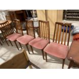 FOUR G PLAN TEAK DINING CHAIRS