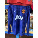 TWO MANCHESTER UTD SHIRTS