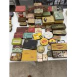 A SELECTION OF VINTAGE TOBACCO TINS