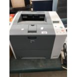 A HP LASER JET P3005N PRINTER IN WORKING ORDER