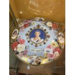 A ROYAL ALBERT LIMITED EDITION (2711/4999) "WOMAN OF THE CENTURY" PLAQUE (28CM)
