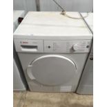 A BOSCH CLASSIXX7 DRYER, CLEAN CONDITION, SOLD AS SEEN