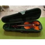 CASED VIOLIN