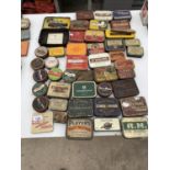 A SELECTION OF VINTAGE TOBACCO TINS