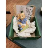BESWICK BOXED CAT - MEE-OUCH