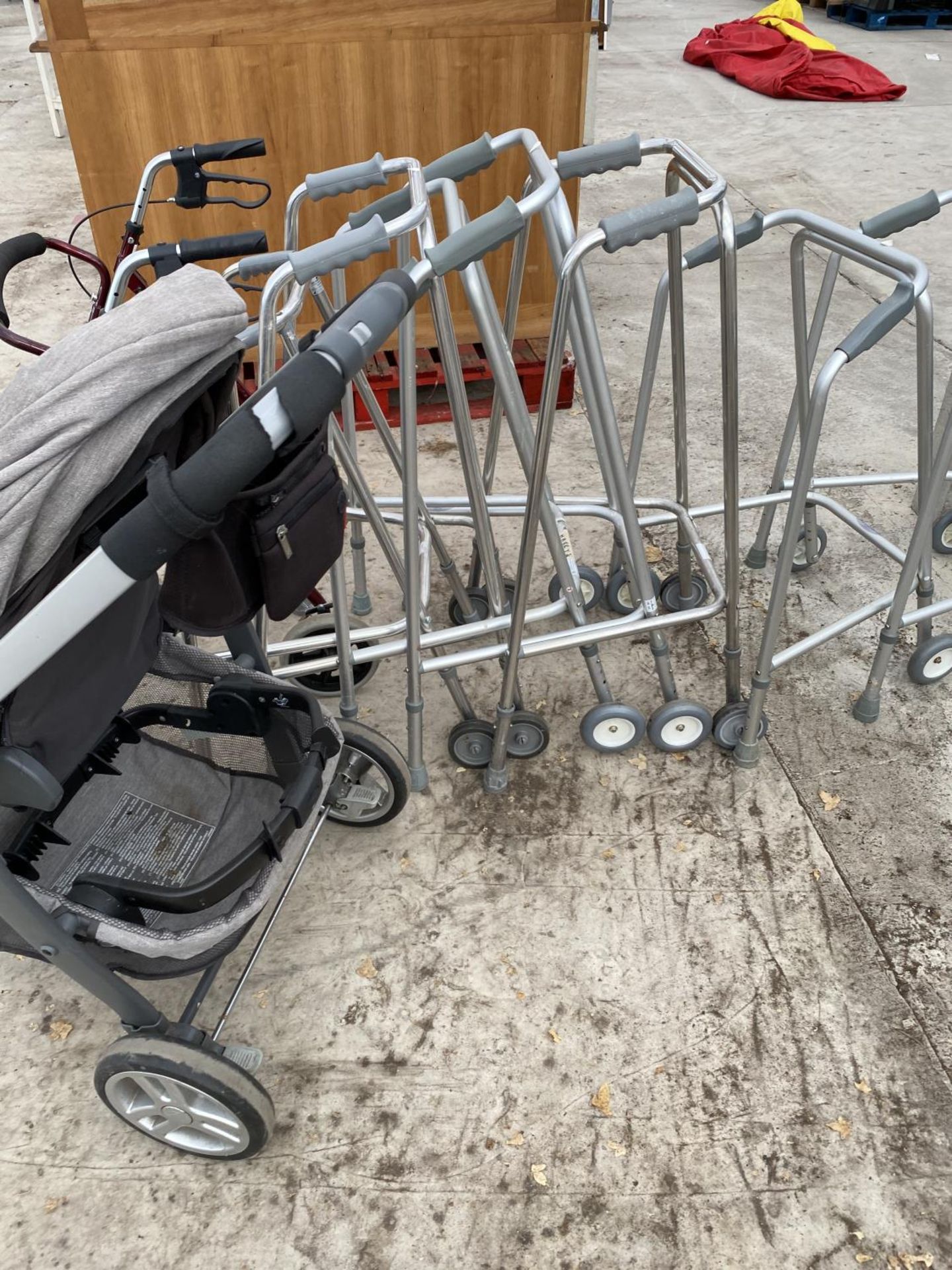 VARIOUS DISABLED WALKERS AND A PUSHCHAIR - Image 2 of 2