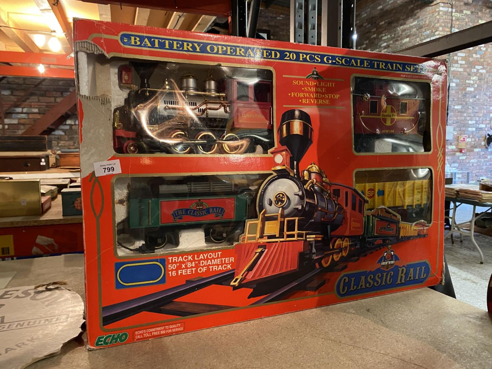 BOXED CLASSIC RAIL TRAIN SET