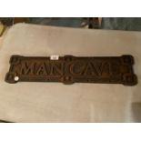 A MAN CAVE SIGN