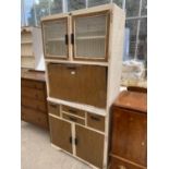 A VINTAGE 1960s KITCHEN CABINET