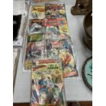 7 VINTAGE SILVER AGE 'WORLDS FINEST SUPERMAN AND BATMAN COMICS NUMBER 160, 202,207,210,211,215,221