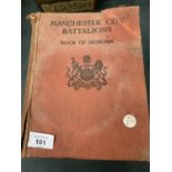A MANCHESTER CITY BATTALIONS BOOK OF HONOUR