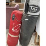 TWO BOXING PUNCH BAGS